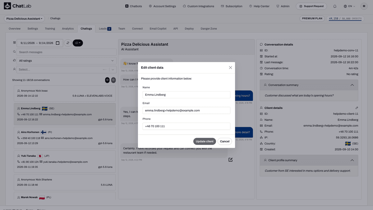 Edit client data modal|width=60