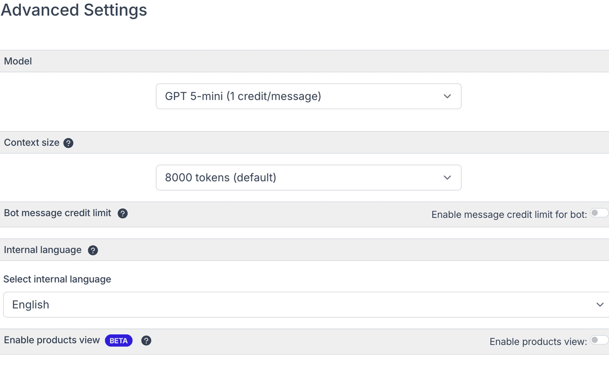 Model selection in Advanced Settings
