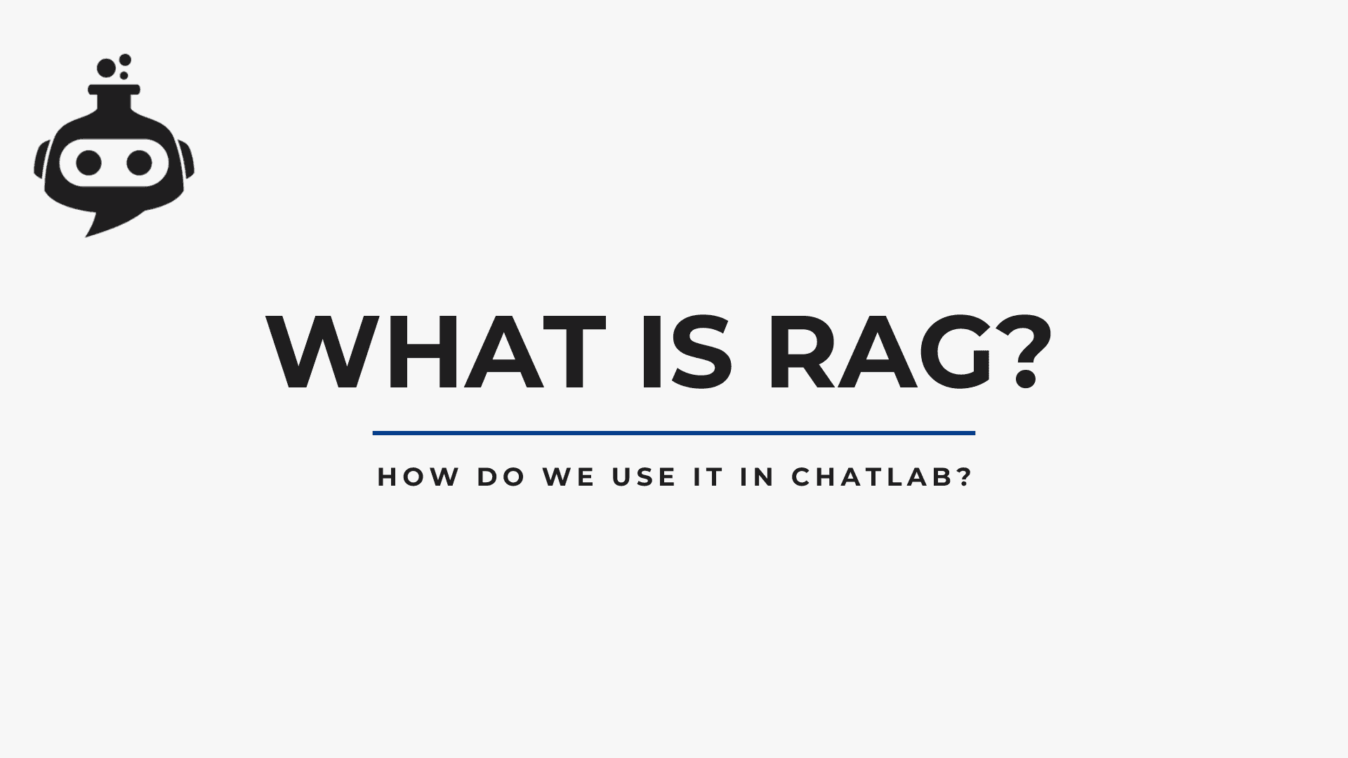  How ChatLab Leverages RAG Technology?