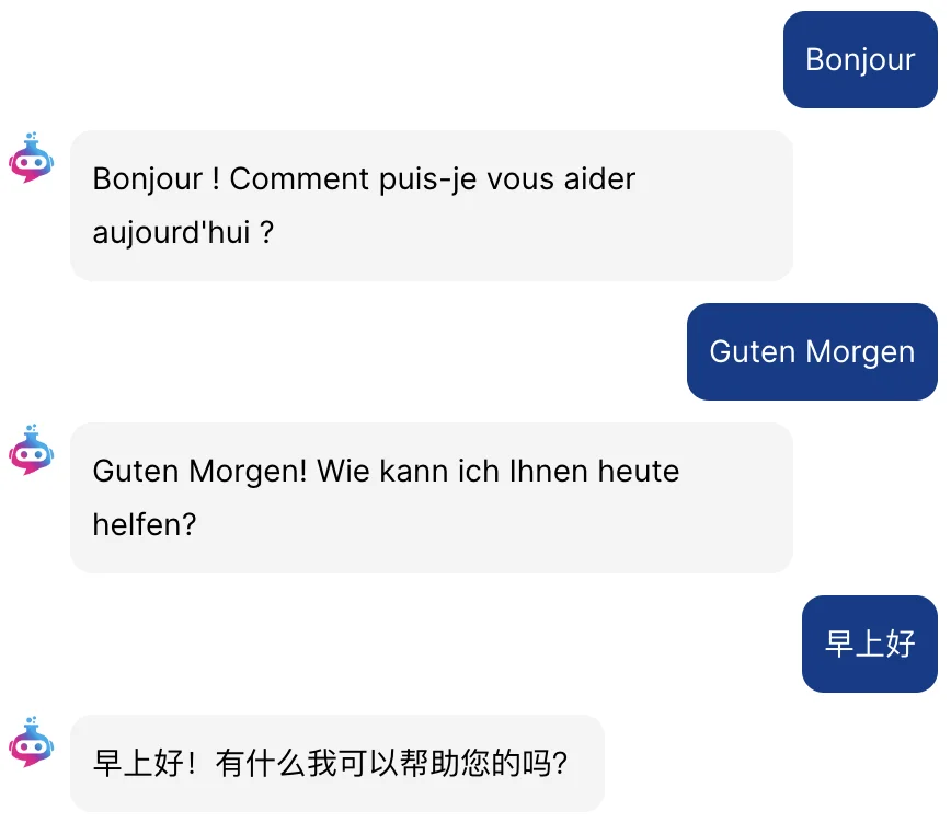 Support for 85 languages